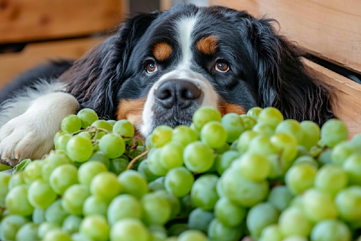 Cani a rischio: i pericoli nascosti di uva e uvetta, effetti e sintomi da non ignorare mai